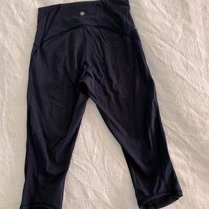 Lululemon cropped leggings